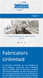 Mobile Screenshot of fabricatorsunlimited.com